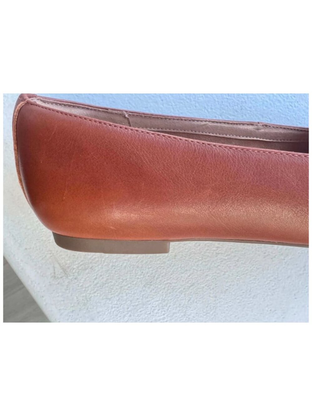 Easy Spirit Nadira Brown Leather Flats Women’s Size 10 M NWB - Picture 6 of 6